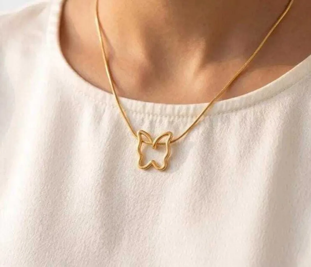 https://www.flipkart.com/avjewelshub-minimalist-hollow-butterfly-pendant-sleek-snake-chain-necklace-gold-plated-plated-alloy/p/itmc2dba28660e69?pid=NKCHRVAMRVQZBUZF photo 2